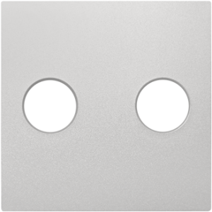 90713_TBR: Kryt audio zás. so skrut.svorkou, biela