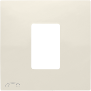 90712_TPE: Kryt telefónnej zásuvky, perleťová