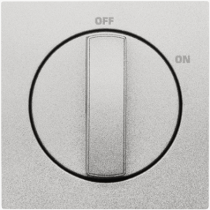 90762_TBR: Kryt otočného spínača, biela