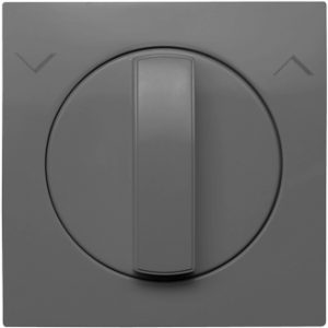 90761_TIS: Kryt otočného prepínača - UP-DOWN, šedá