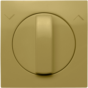 90761_TDU: Kryt otočného prepínača - UP-DOWN, zlatá