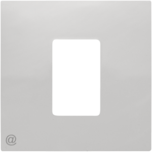 90751_TBR: Kryt dátovej zásuvky RJ45, biela