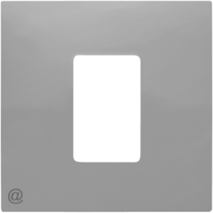 90751_TAL: Kryt dátovej zásuvky RJ45, hliníková