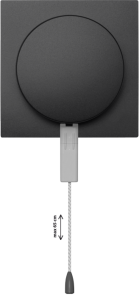 90741_TPM: Kryt ťahového spínača, čierna