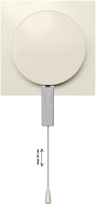 90741_TPE: Kryt ťahového spínača, perleťová