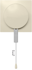 90741_TMF: Kryt ťahového spínača, slon.kosť