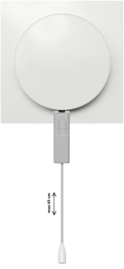 90741_TGE: Kryt ťahového spínača, ľadová