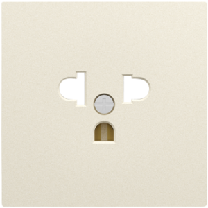 90841_TPE: Kryt zásuvky EURO-USA, perleťová