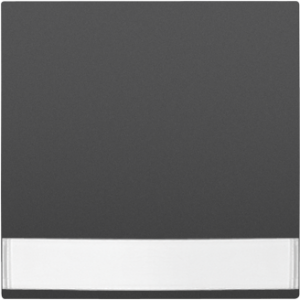 90603_TPM: Kryt tlačidla s identifikáciou, čierna