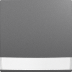 90603_TIS: Kryt tlačidla s identifikáciou, šedá