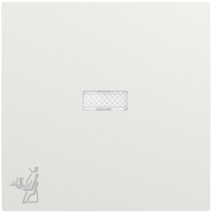 90796_TGE: Kryt tlačidla, symbol OBSLUHA, orientačná LED, ľadová